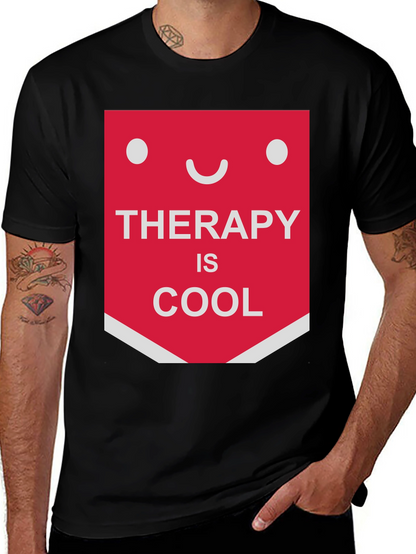 Therapy Is Cool T-Shirt - Funny Graphic Tee