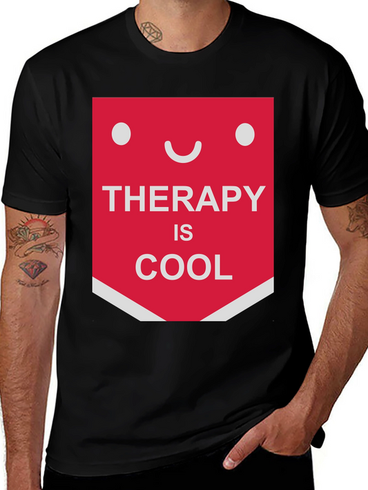 Therapy Is Cool T-Shirt - Funny Graphic Tee
