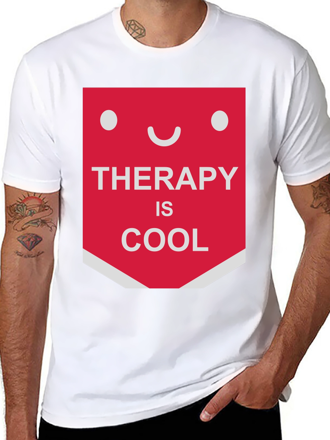 Therapy Is Cool T-Shirt - Funny Graphic Tee