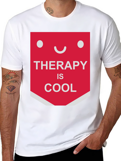Therapy Is Cool T-Shirt - Funny Graphic Tee