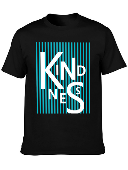 Kindness Graphic Tee - Black T-Shirt