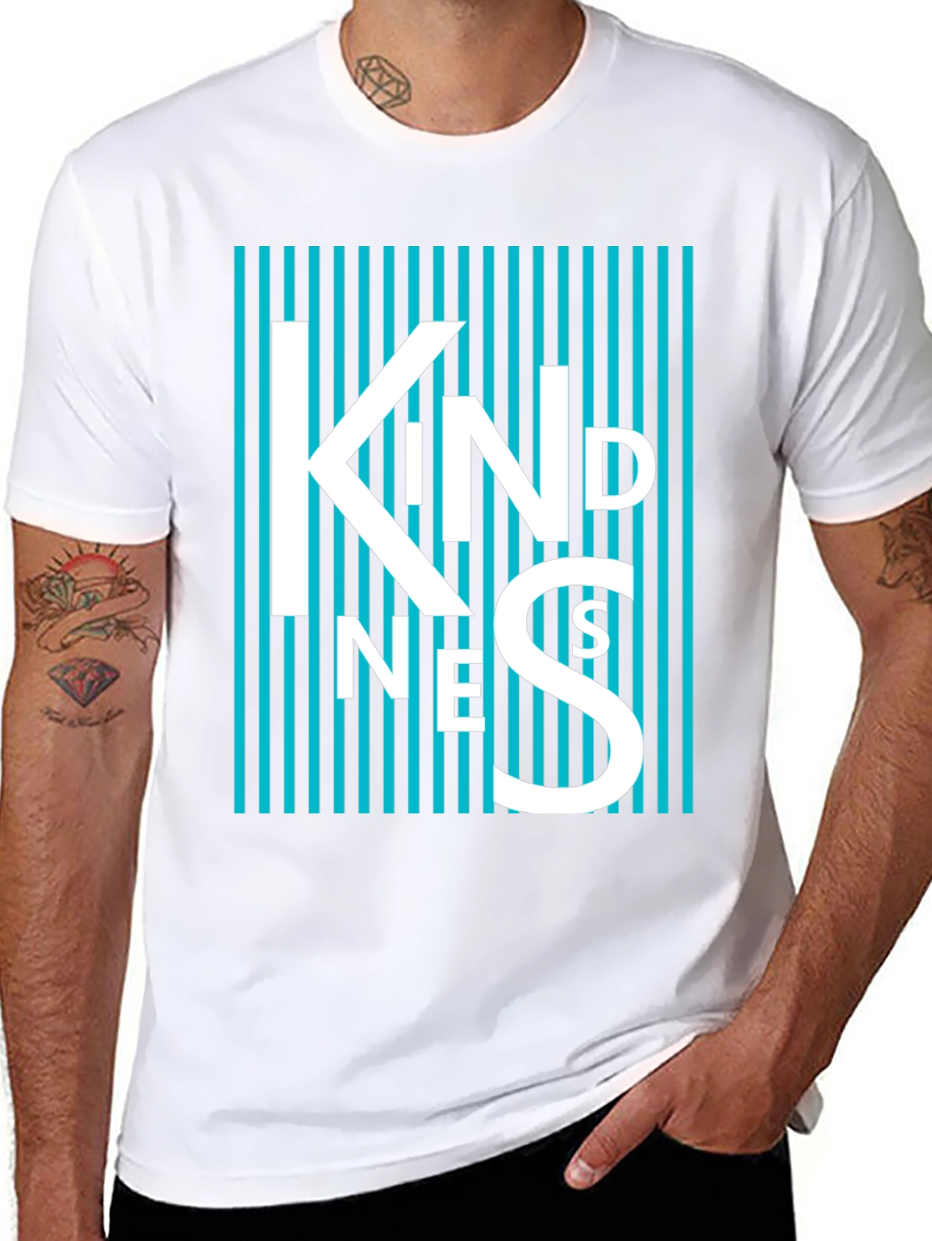 Kindness Graphic Tee - Black T-Shirt