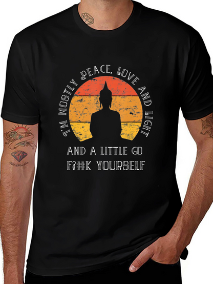 Peace Love and a Little Go F#k Yourself T-Shirt