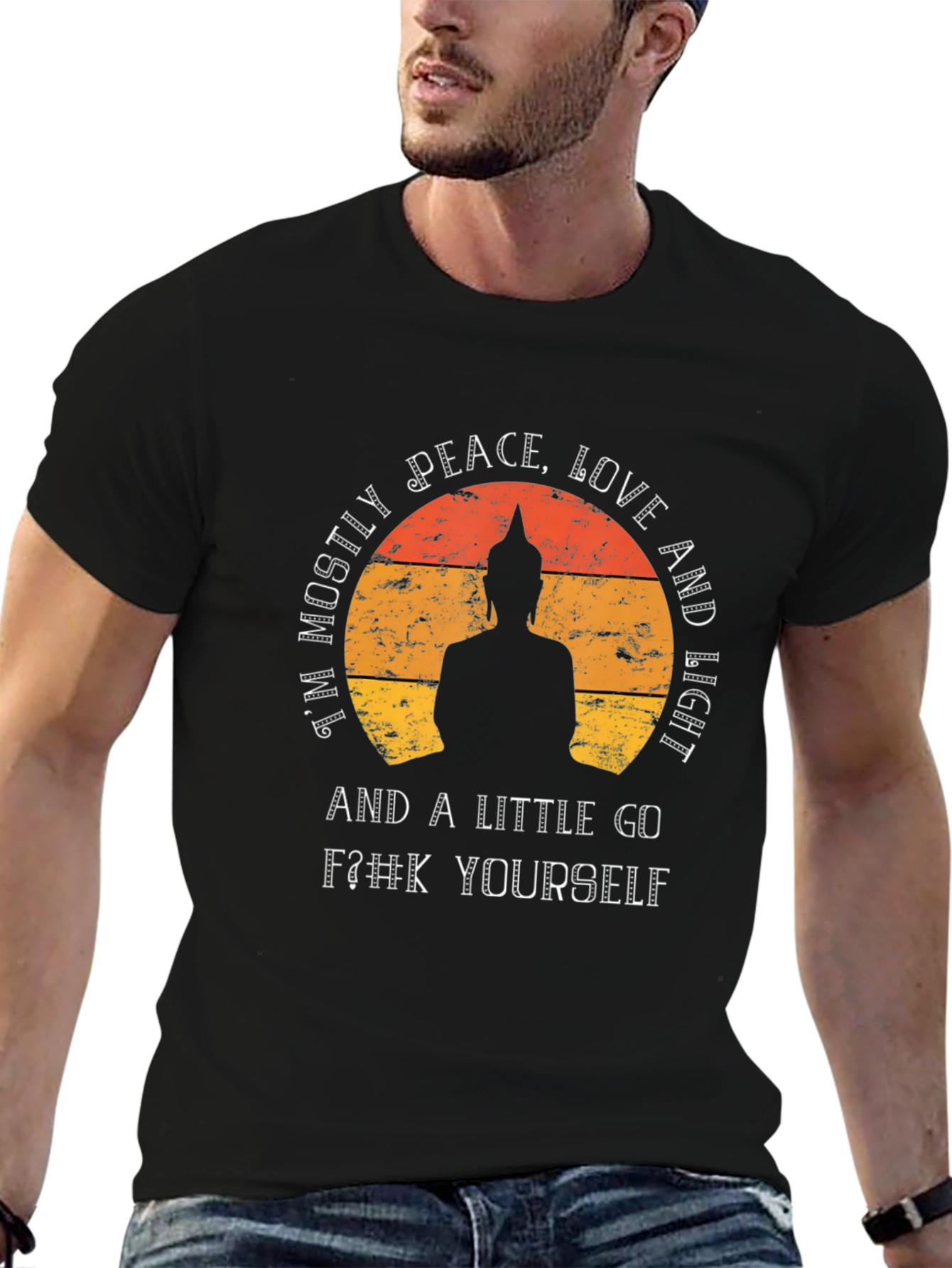 Peace Love and a Little Go F#k Yourself T-Shirt