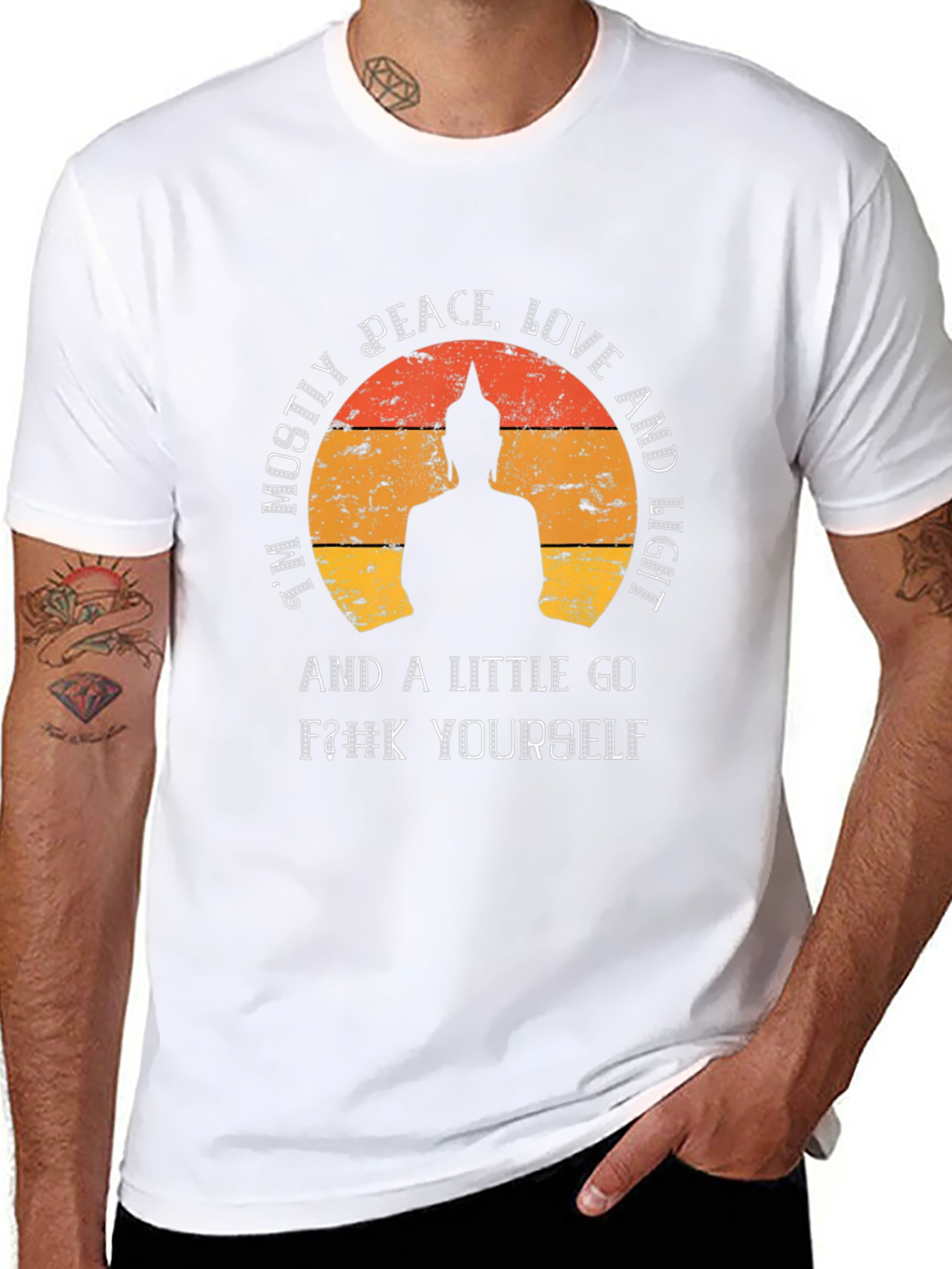Peace Love and a Little Go F#k Yourself T-Shirt