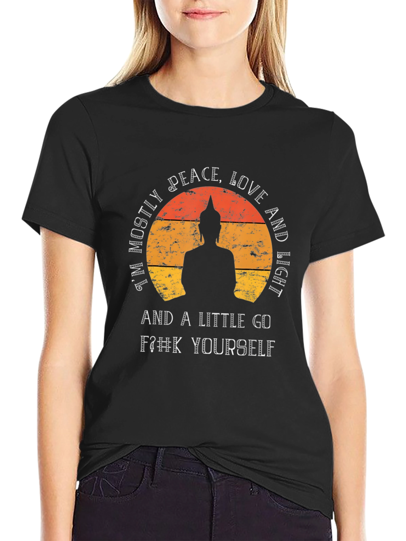 Peace Love and a Little Go F#k Yourself T-Shirt
