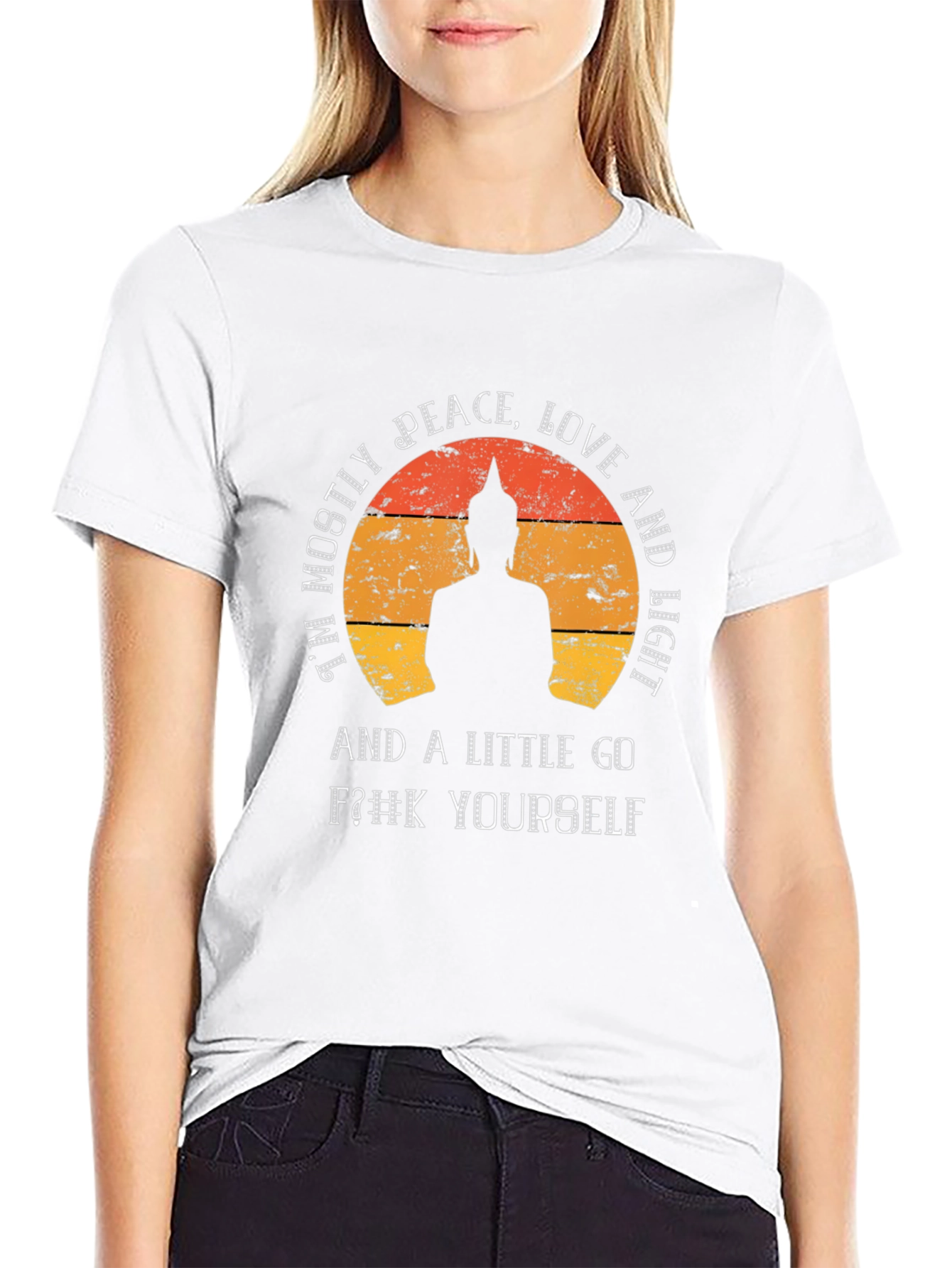 Peace Love and a Little Go F#k Yourself T-Shirt