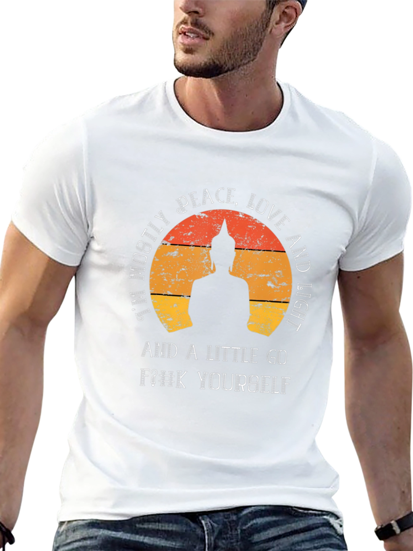 Peace Love and a Little Go F#k Yourself T-Shirt