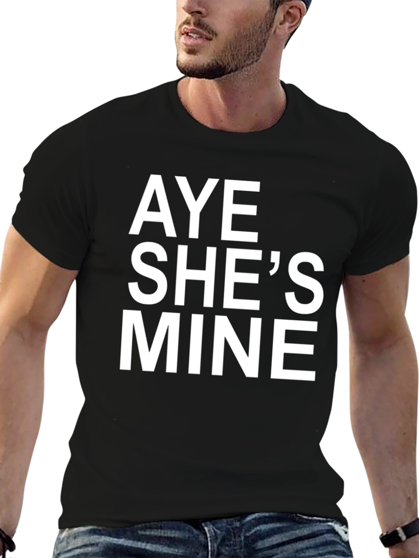 Aye Shes Mine Graphic Tee - Black