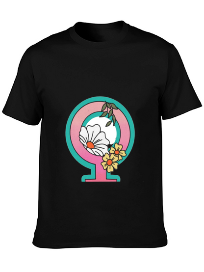 Feminist Flower Power Graphic Tee