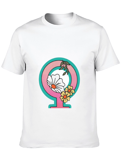 Feminist Flower Power Graphic Tee