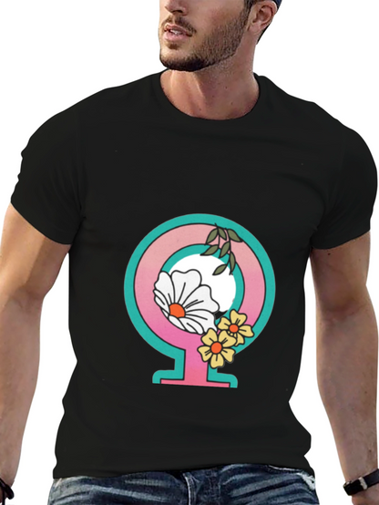 Feminist Flower Power Graphic Tee