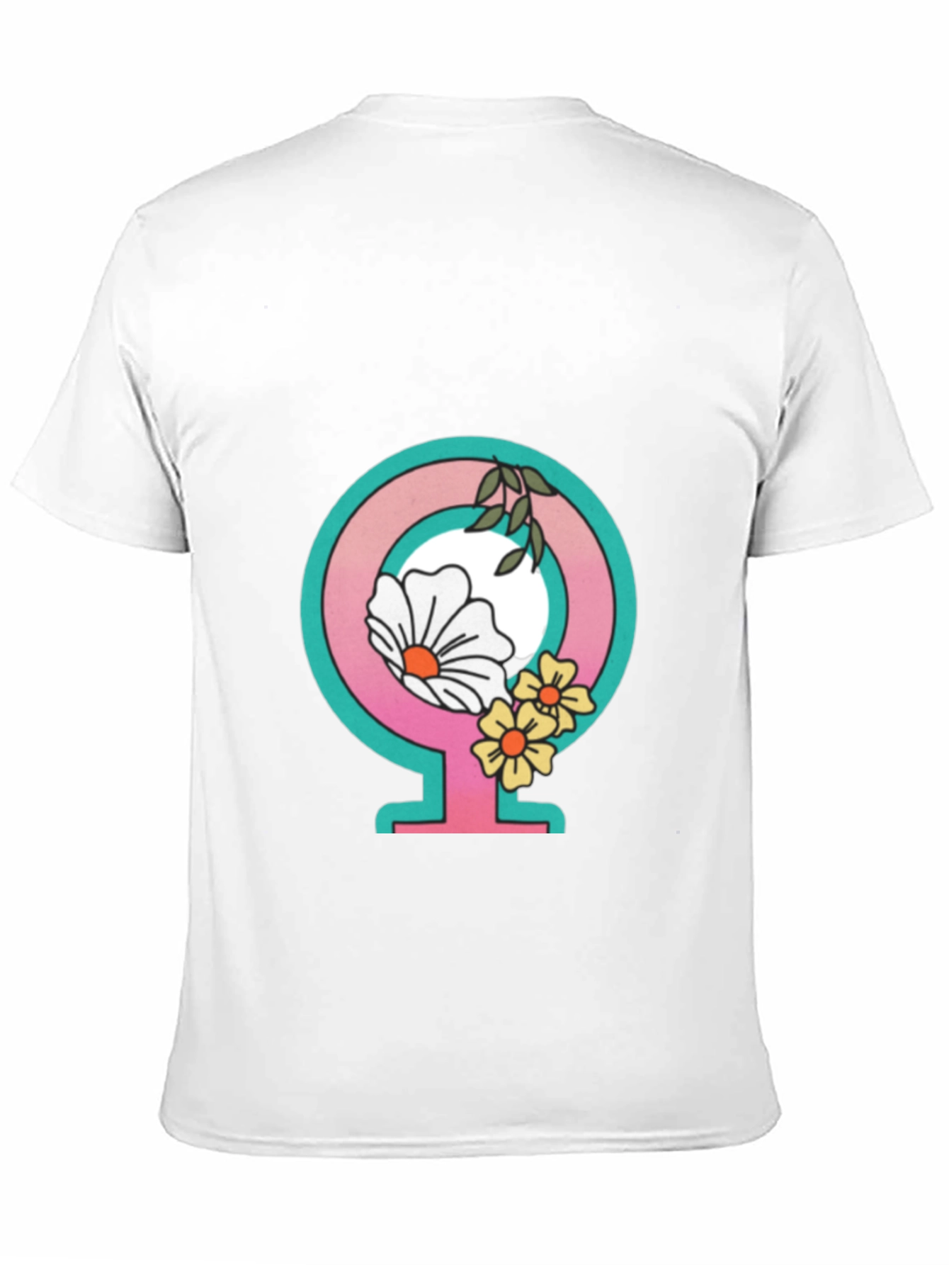 Feminist Flower Power Graphic Tee