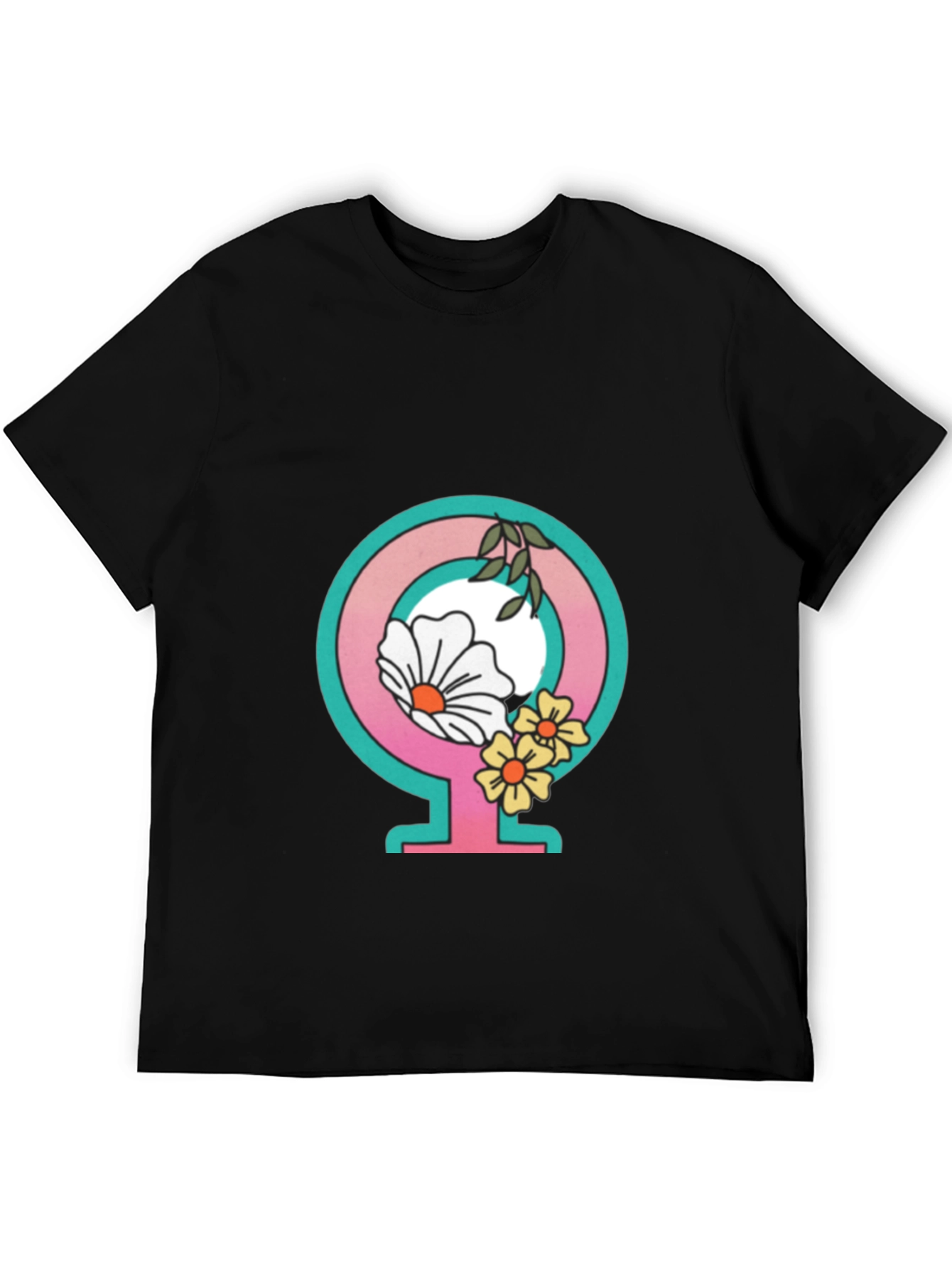 Feminist Flower Power Graphic Tee