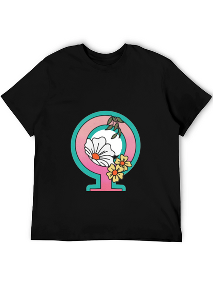 Feminist Flower Power Graphic Tee