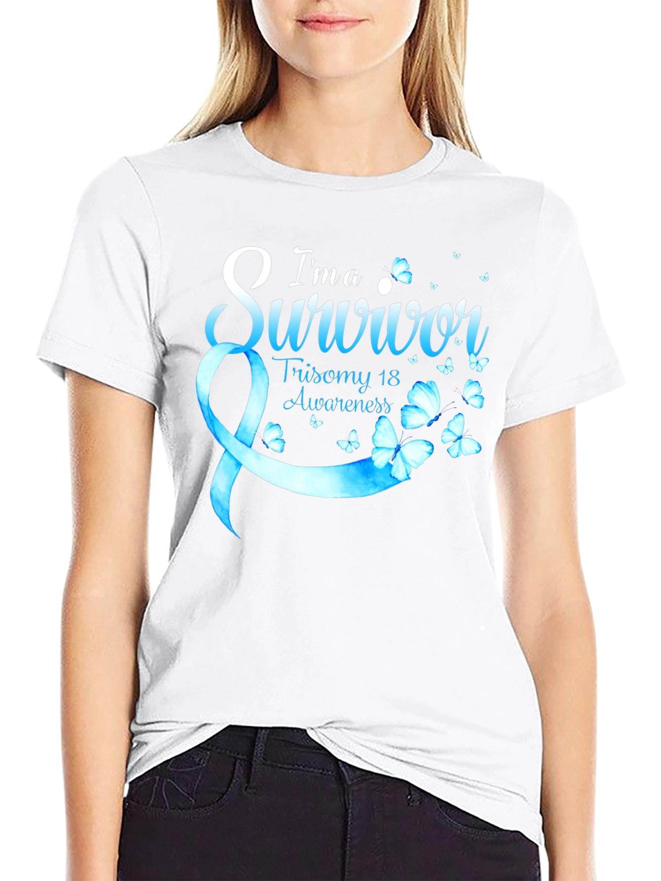 Trisomy 18 Awareness Survivor T-Shirt