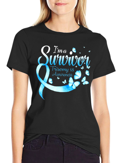 Trisomy 18 Awareness Survivor T-Shirt
