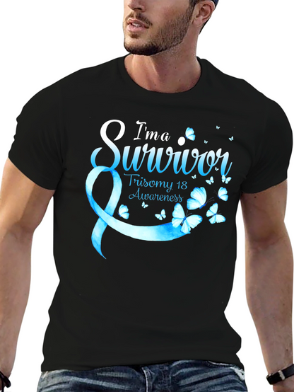 Trisomy 18 Awareness Survivor T-Shirt