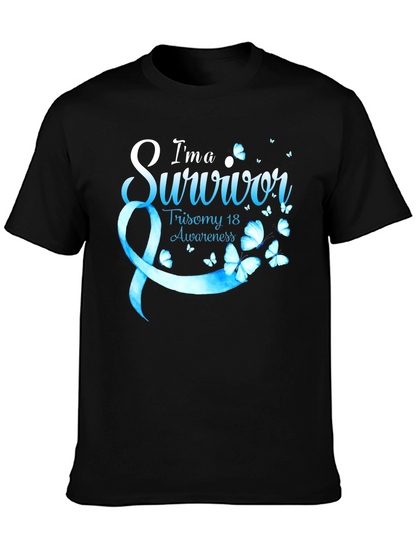 Trisomy 18 Awareness Survivor T-Shirt