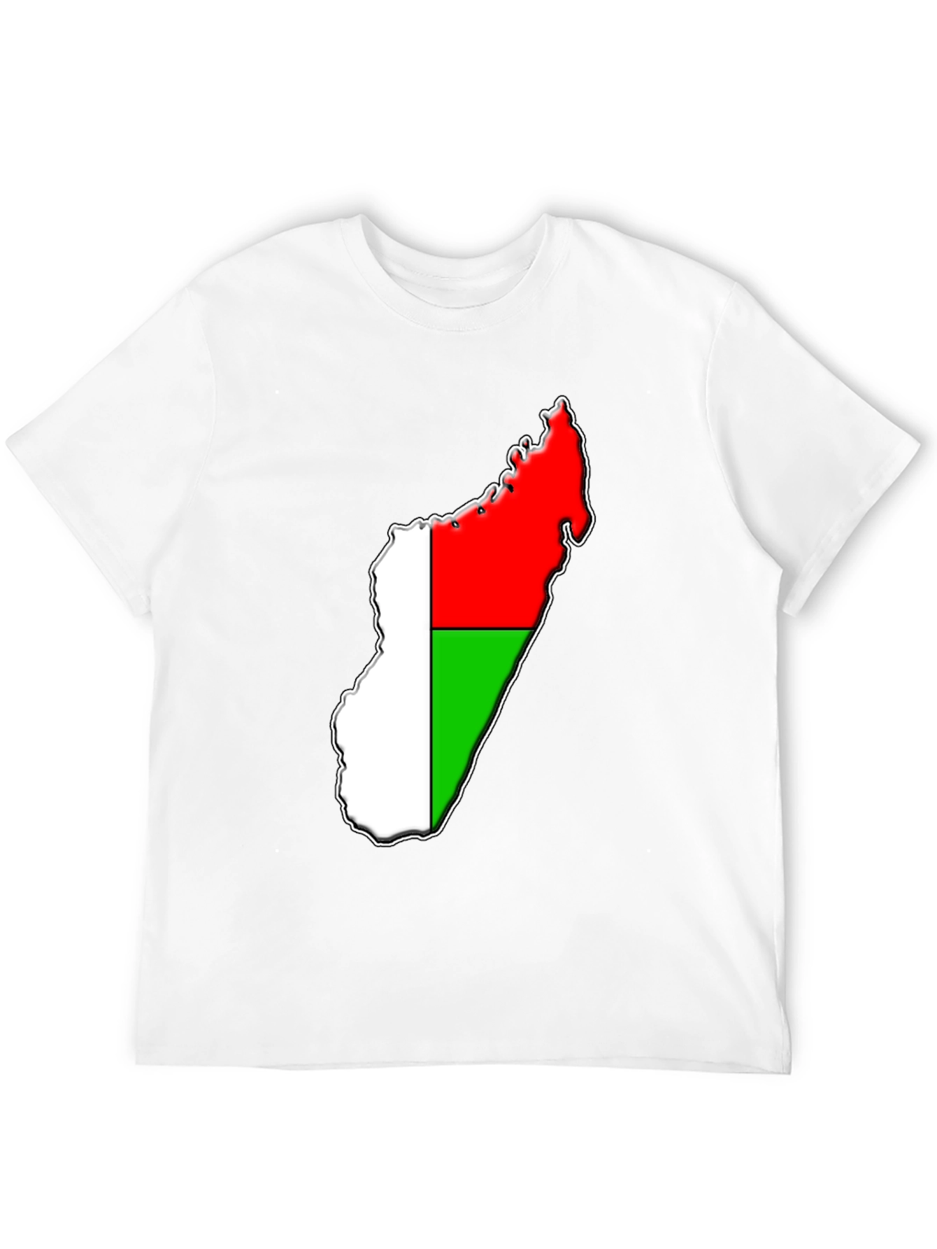 Madagascar Flag Graphic T-Shirt