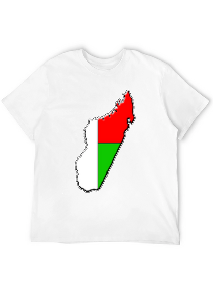 Madagascar Flag Graphic T-Shirt