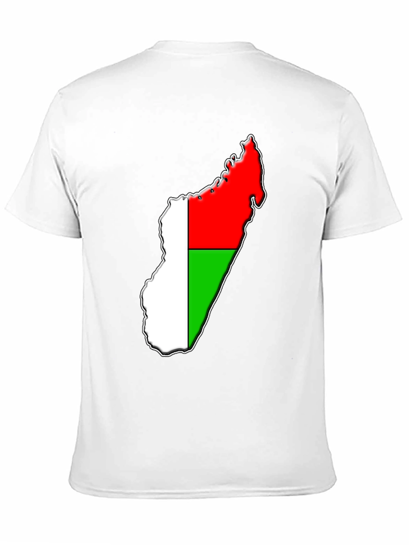 Madagascar Flag Graphic T-Shirt
