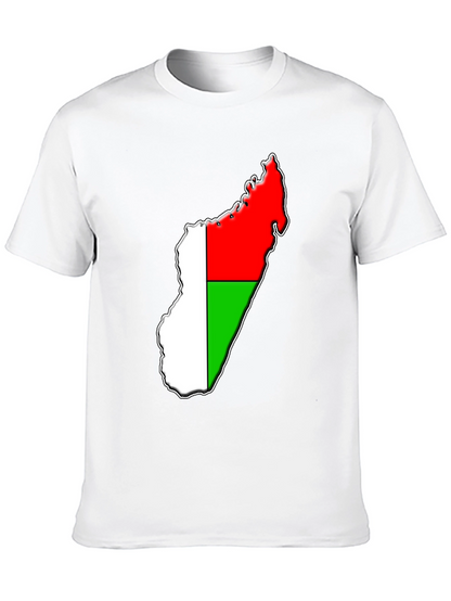 Madagascar Flag Graphic T-Shirt