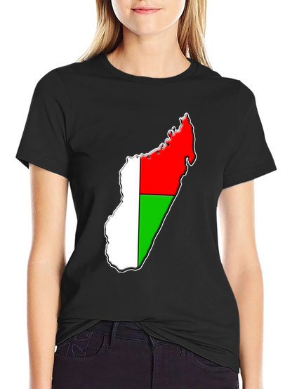 Madagascar Flag Graphic T-Shirt
