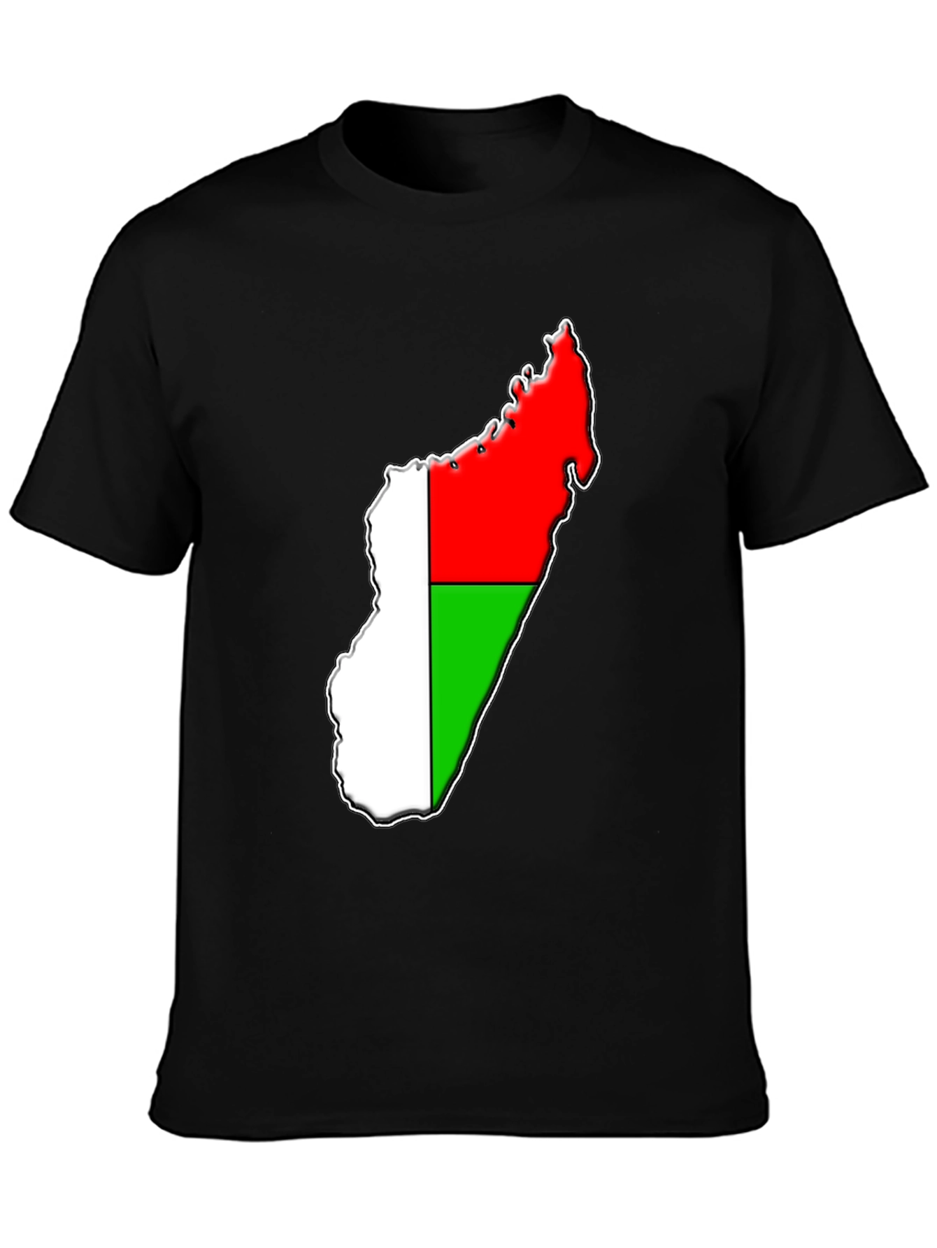 Madagascar Flag Graphic T-Shirt