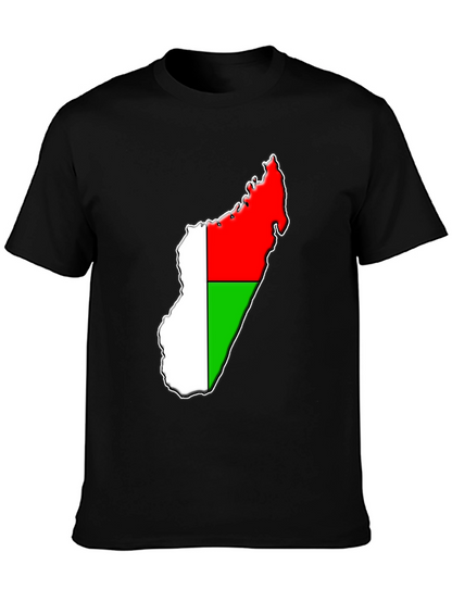 Madagascar Flag Graphic T-Shirt