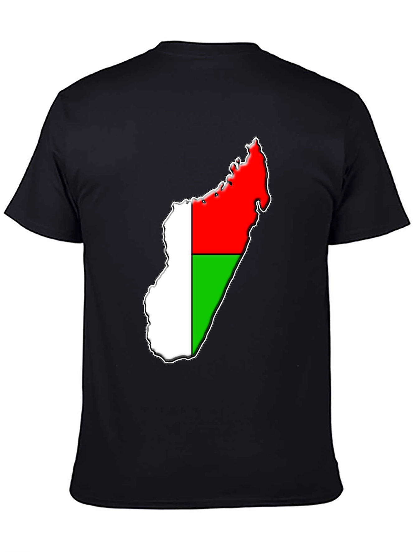 Madagascar Flag Graphic T-Shirt