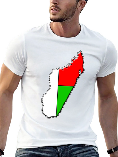 Madagascar Flag Graphic T-Shirt