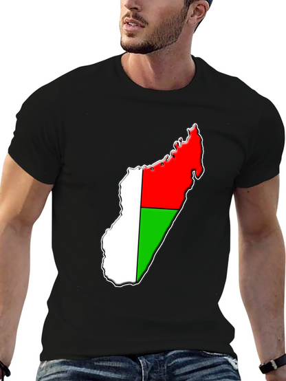 Madagascar Flag Graphic T-Shirt