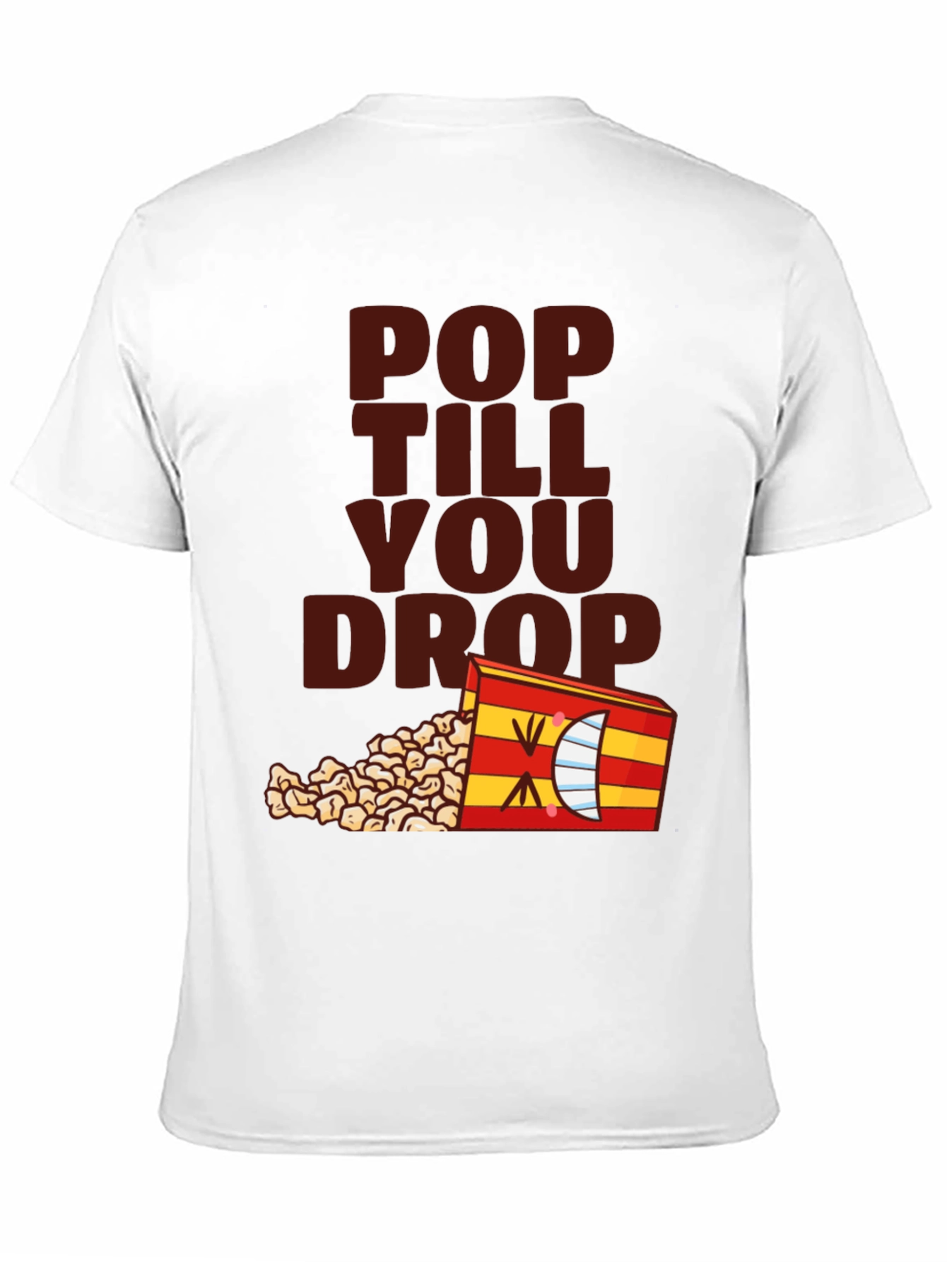 Pop Till You Drop T-Shirt - Black Novelty Tee