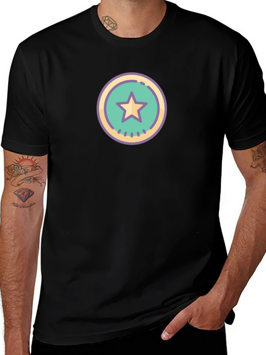 Star Emblem Black Tee