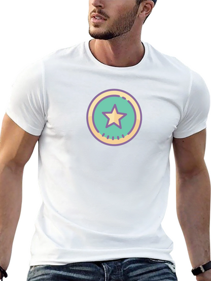 Star Emblem Black Tee