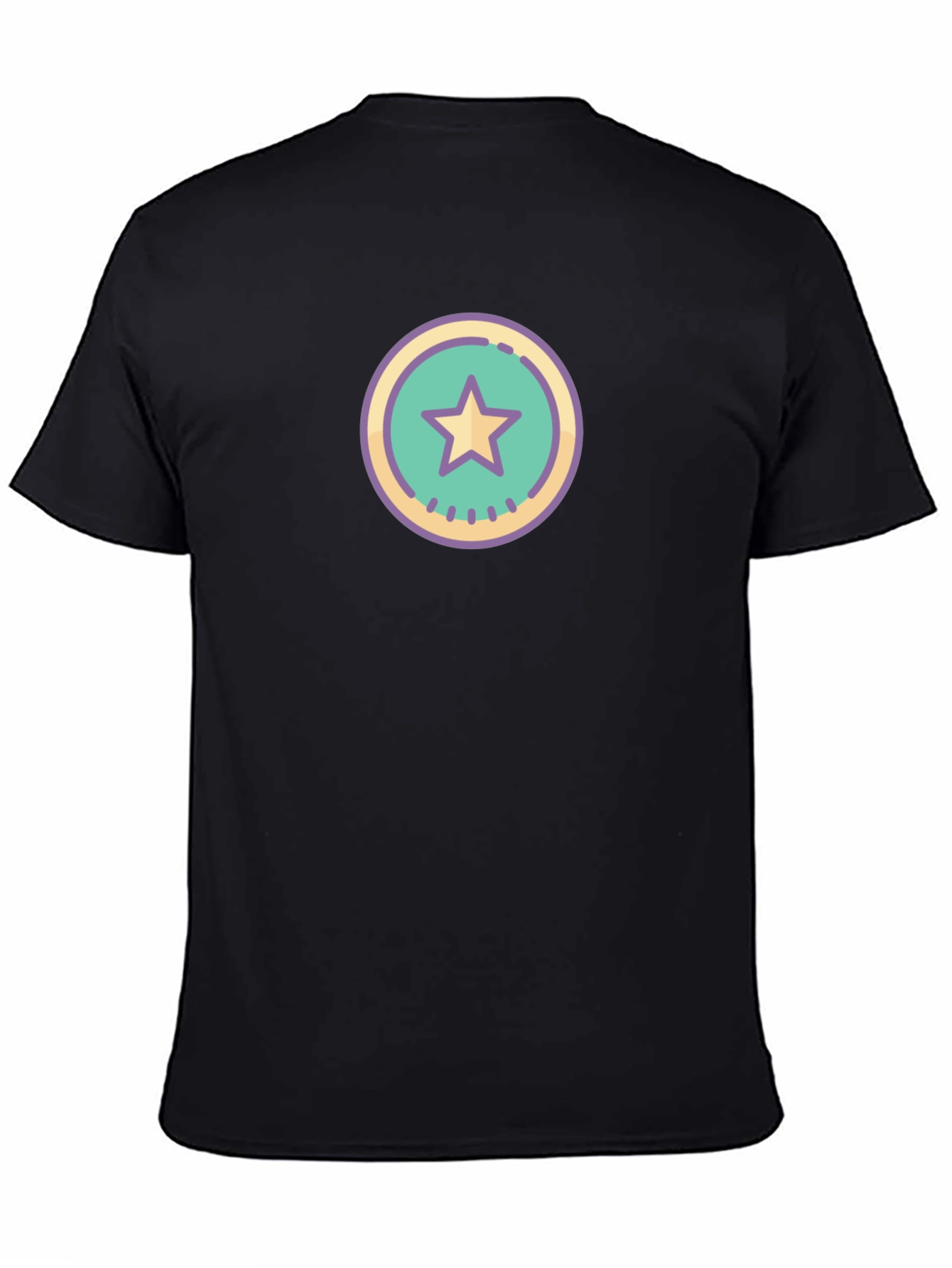 Star Emblem Black Tee
