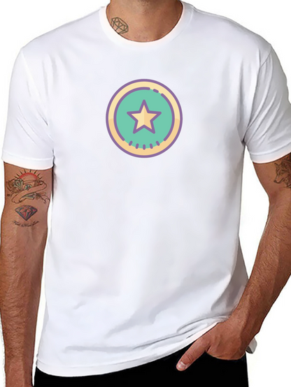 Star Emblem Black Tee