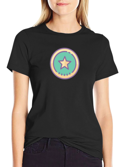 Star Emblem Black Tee