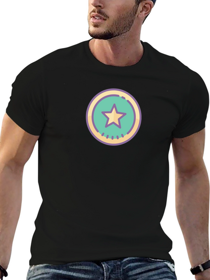 Star Emblem Black Tee