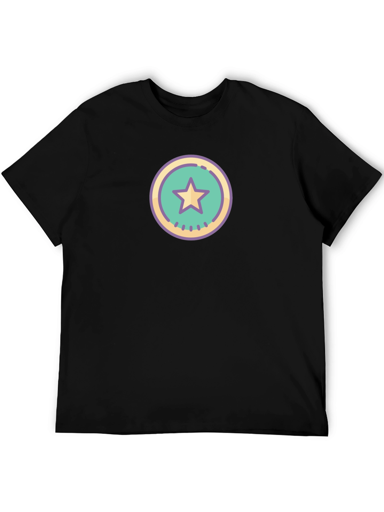 Star Emblem Black Tee