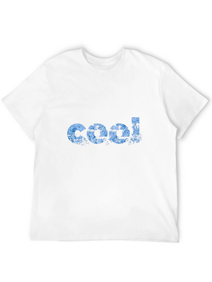 Cool Graphic Print Black T-Shirt