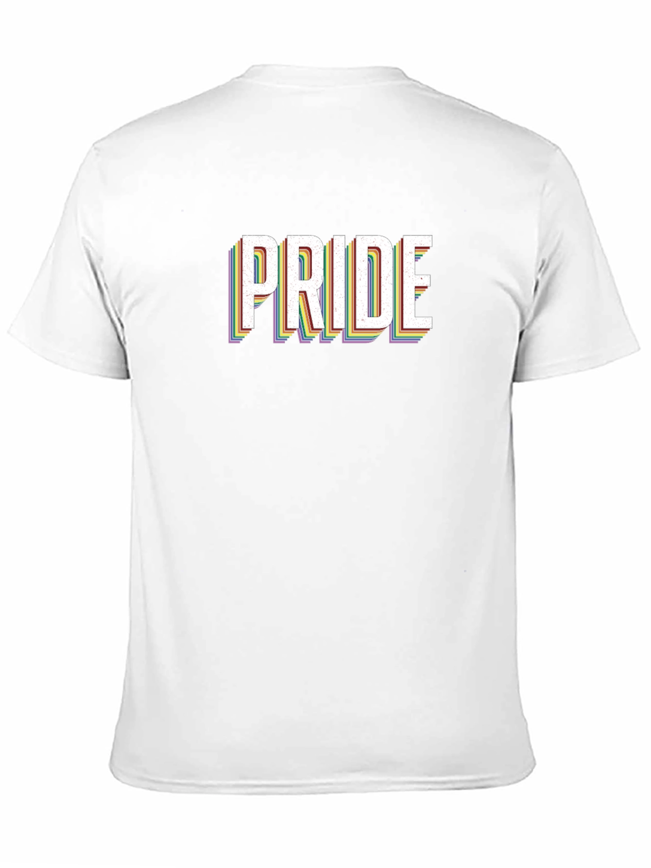 Pride Rainbow Graphic Tee - Black LGBTQ Shirt