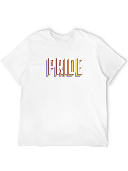 Pride Rainbow Graphic Tee - Black LGBTQ Shirt