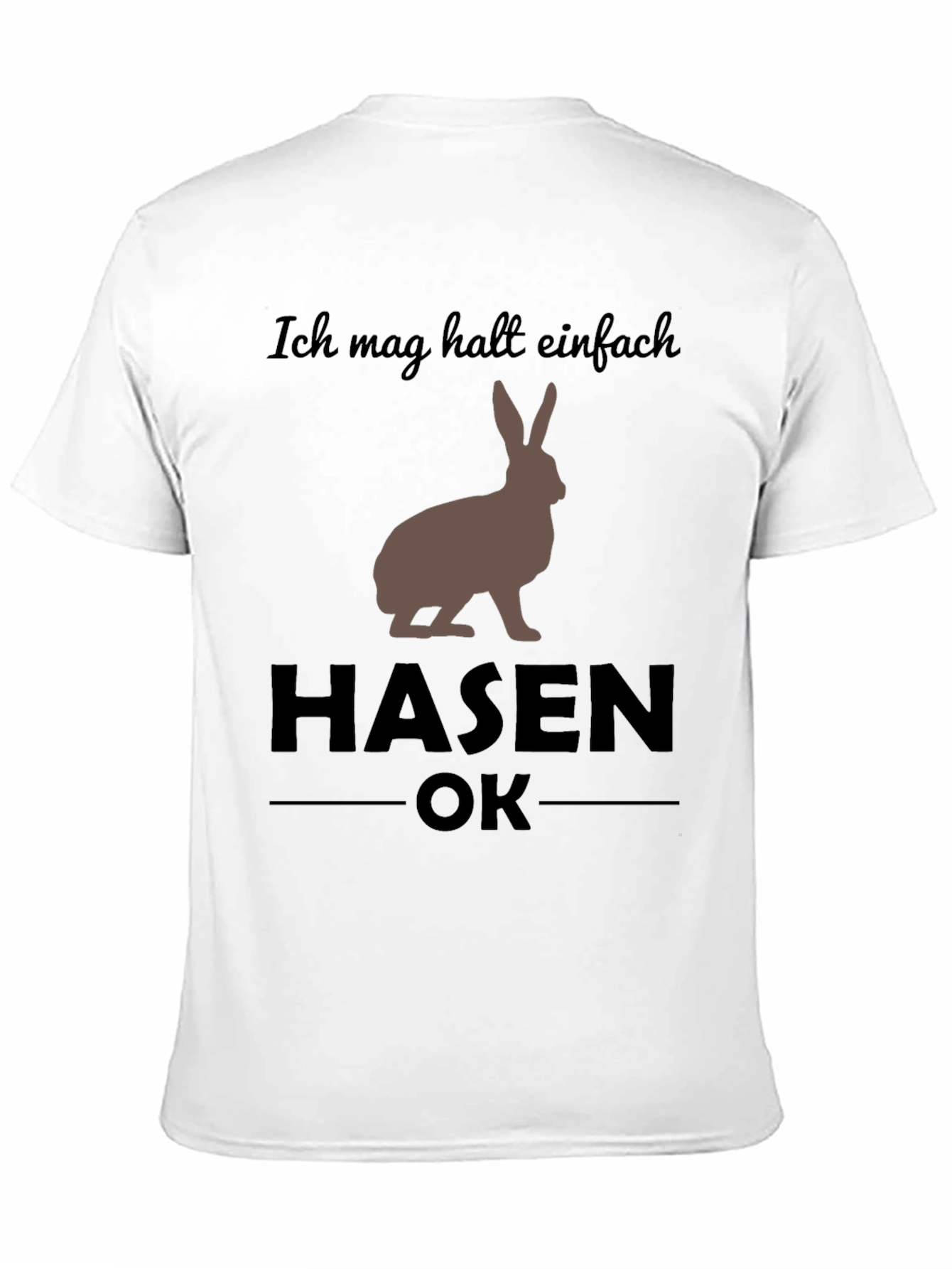 Ich Mag Hasen OK T-Shirt - Funny Rabbit Tee