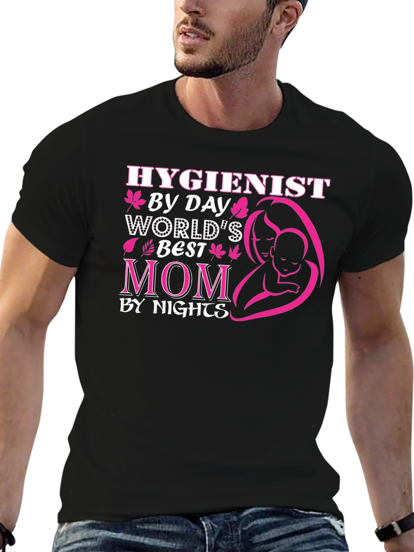 Hygienist Mom Graphic T-Shirt - By Day By Night!