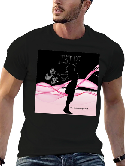 Just Be Womens Graphic Tee - Relaxed Fit