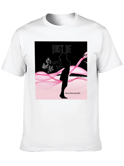 Just Be Womens Graphic Tee - Relaxed Fit