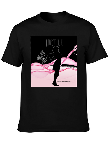 Just Be Womens Graphic Tee - Relaxed Fit