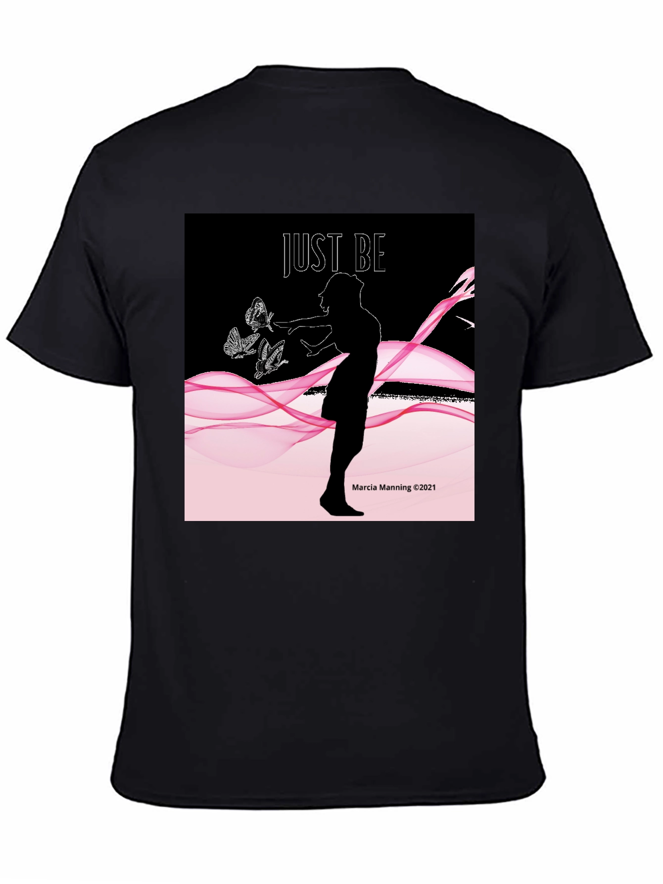 Just Be Womens Graphic Tee - Relaxed Fit